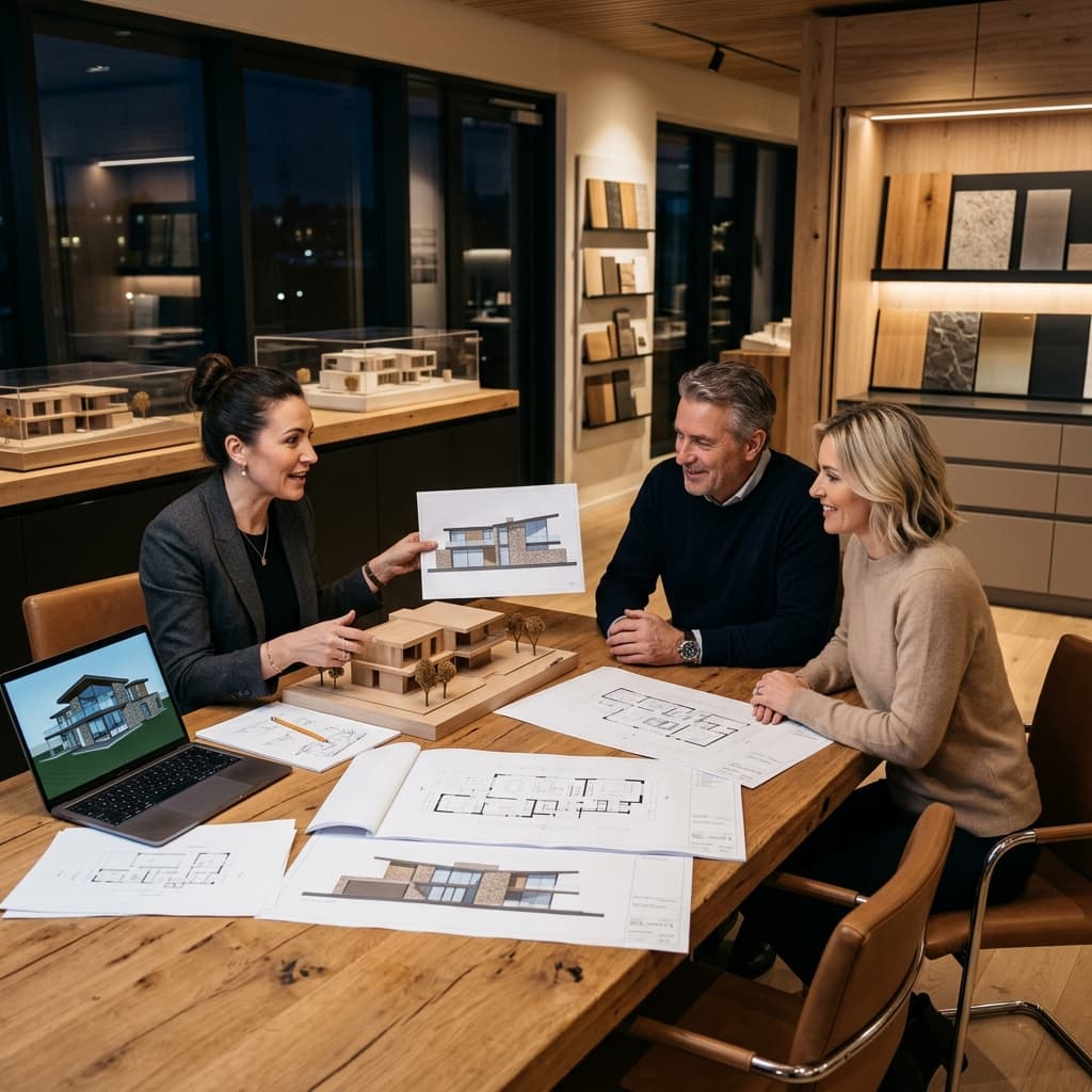 SD Plasto Fab architect partnership demonstration